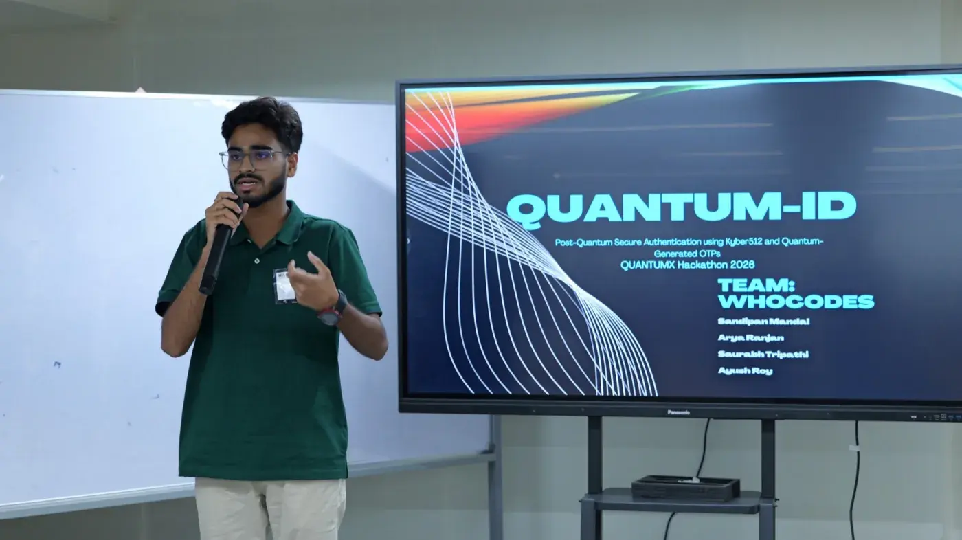 Moment from a QuantumX community event, photo 6